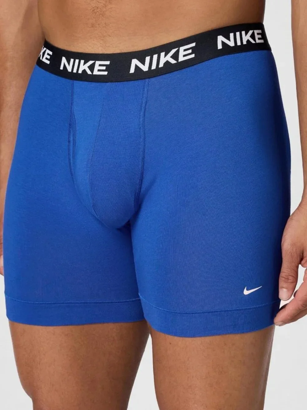 Comfortable Cotton Stretch Boxer Briefs with Fly - Men's 3-Pack Underwear Set